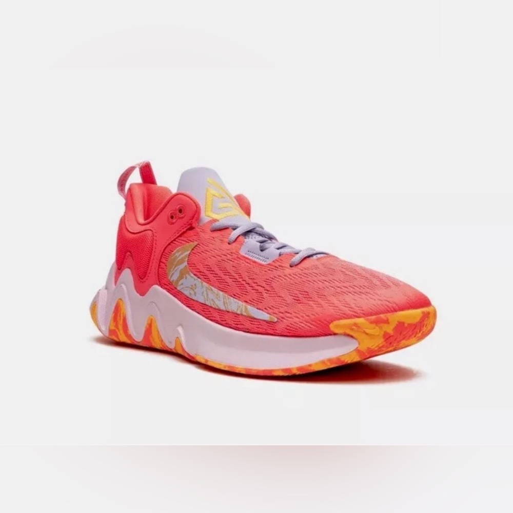 Size 11.5 - Nike Giannis Immortality 2 Oxygen Purple Hot Punch